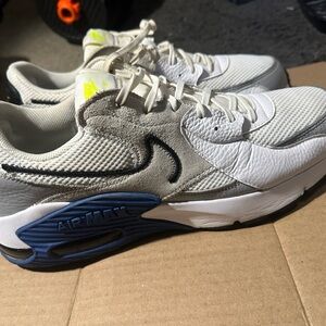 Nike Air Max Excee CD4165-115 Men's Sz 13 White Dark Royal Blue Running Shoes